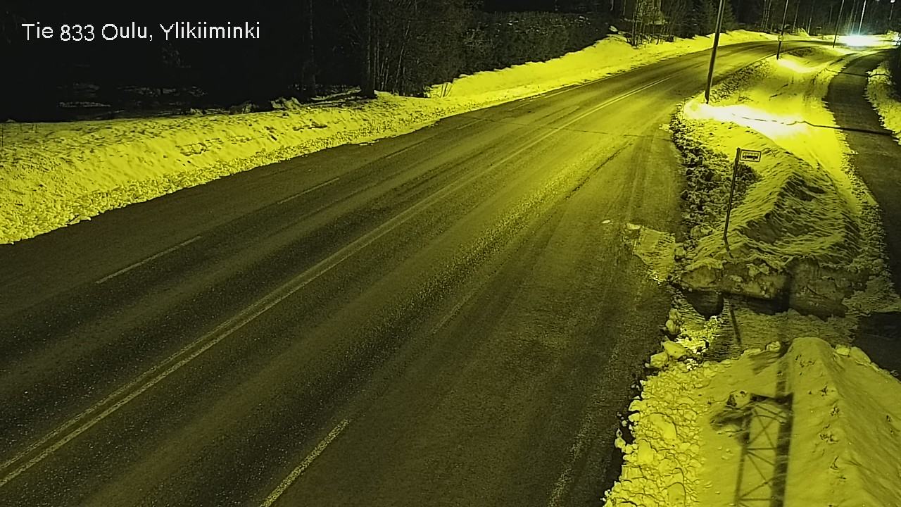 Kelikamerat Kuva Tie 833 Oulu, Vesala, Oulu, Pohjois-Pohjanmaa