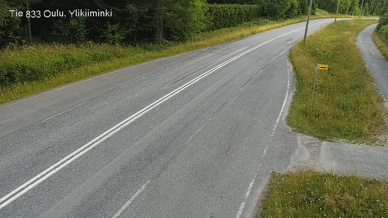 Kelikamerat Kuva Tie 833 Oulu, Vesala, Oulu, Pohjois-Pohjanmaa