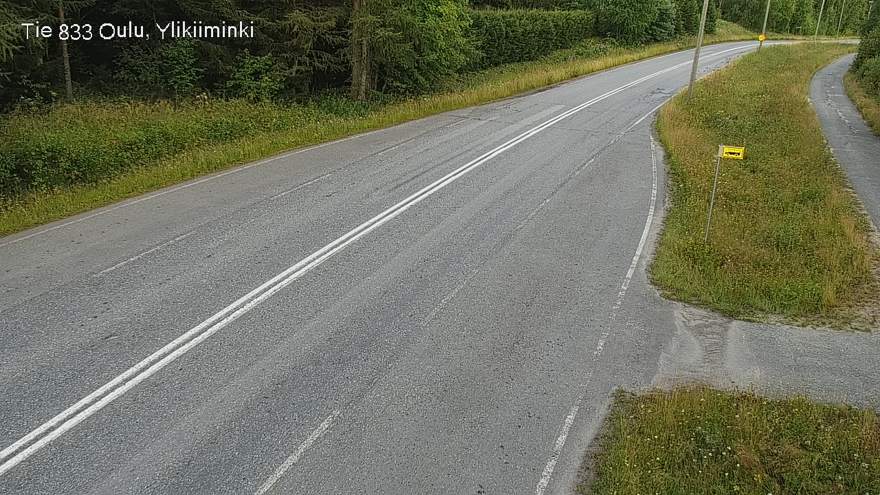 Kelikamerat Kuva Tie 833 Oulu, Vesala, Oulu, Pohjois-Pohjanmaa