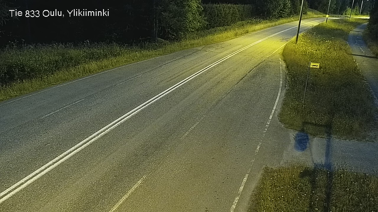 Kelikamerat Kuva Tie 833 Oulu, Vesala, Oulu, Pohjois-Pohjanmaa