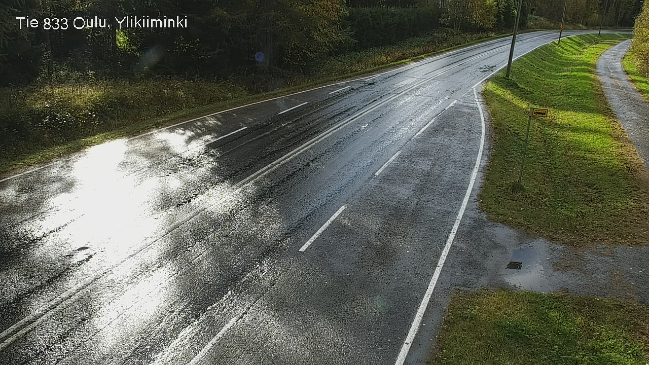 Kelikamerat Kuva Tie 833 Oulu, Vesala, Oulu, Pohjois-Pohjanmaa