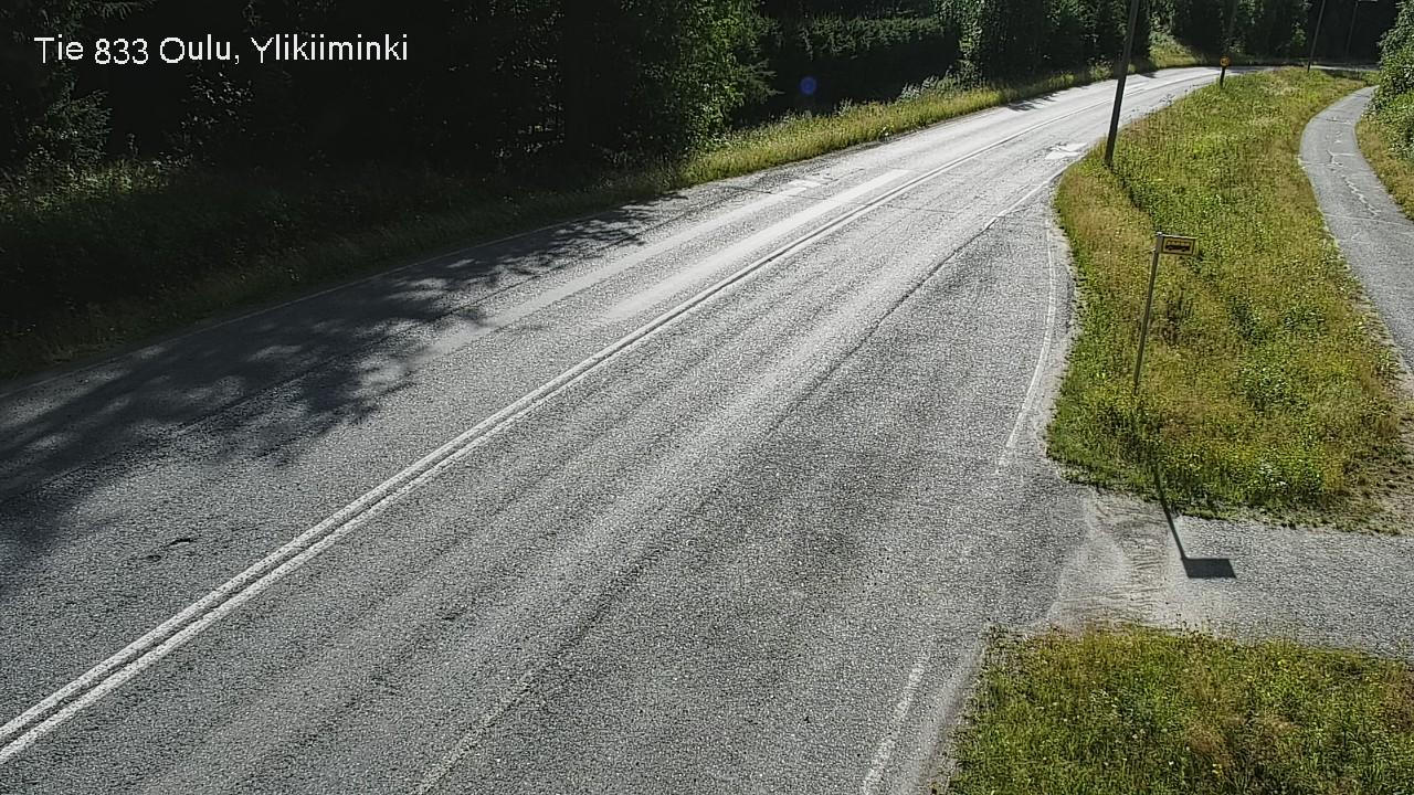 Kelikamerat Kuva Tie 833 Oulu, Vesala, Oulu, Pohjois-Pohjanmaa
