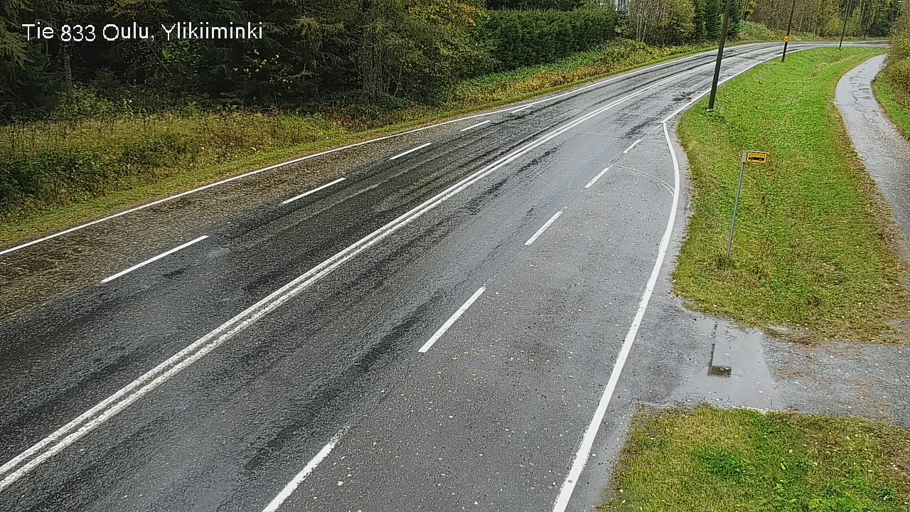 Weather Camera Image Väg  833 Oulu, Vesala, Oulu, Pohjois-Pohjanmaa