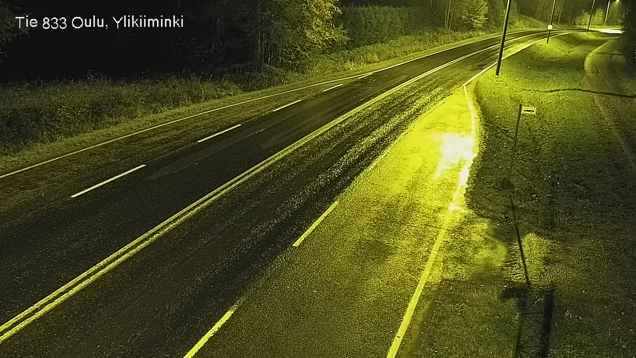 Kelikamerat Kuva Tie 833 Oulu, Vesala, Oulu, Pohjois-Pohjanmaa