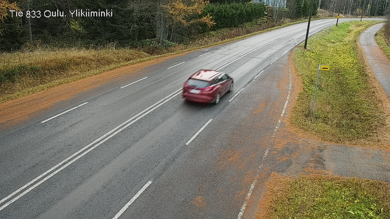 Kelikamerat Kuva Tie 833 Oulu, Vesala, Oulu, Pohjois-Pohjanmaa