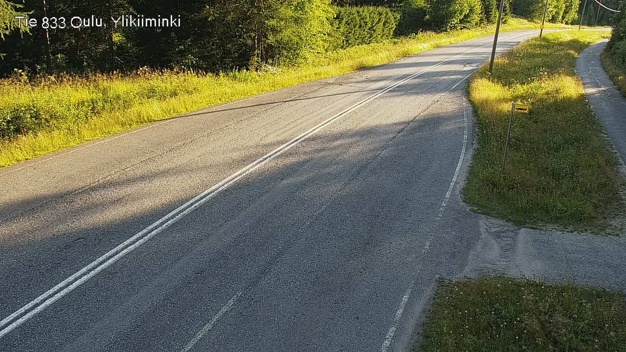 Kelikamerat Kuva Tie 833 Oulu, Vesala, Oulu, Pohjois-Pohjanmaa