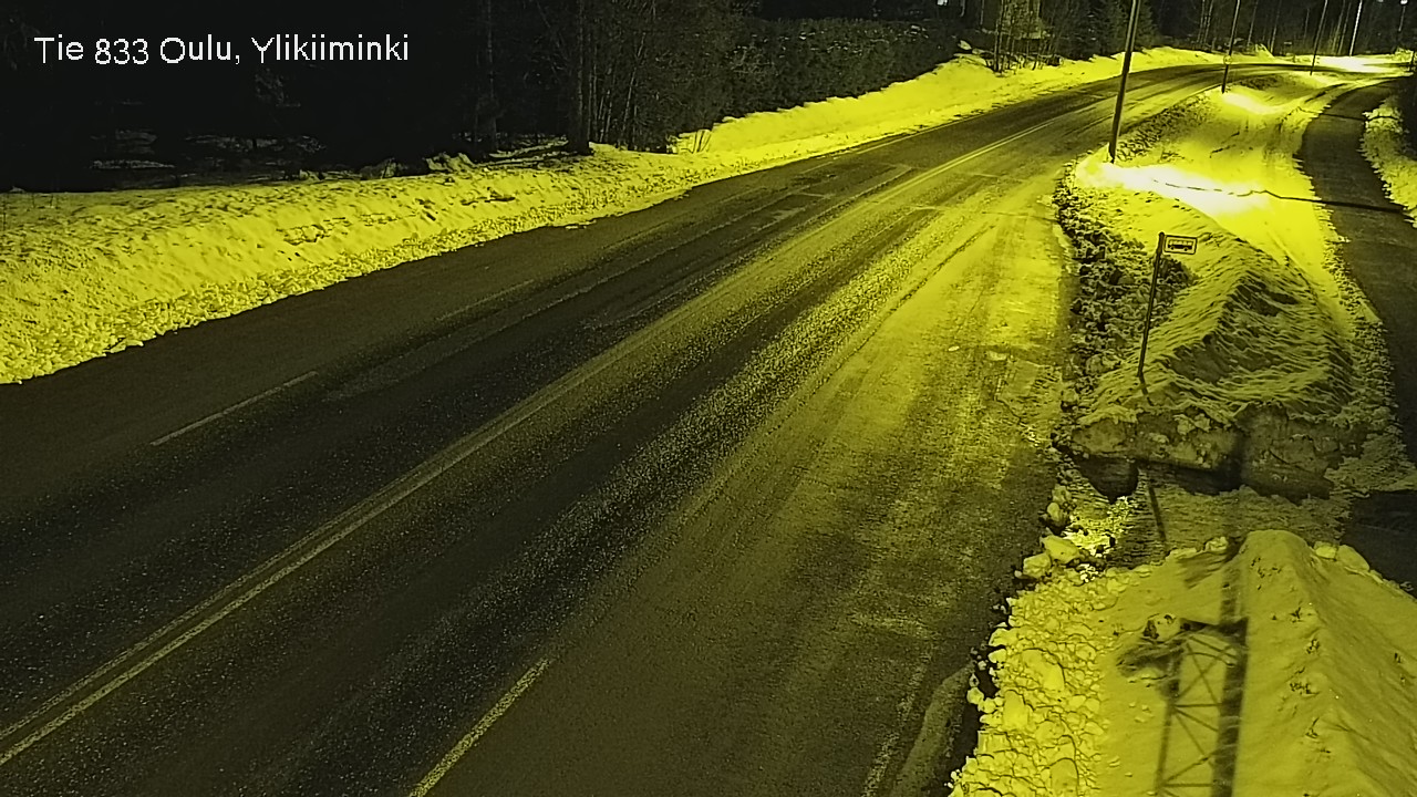 Kelikamerat Kuva Tie 833 Oulu, Vesala, Oulu, Pohjois-Pohjanmaa