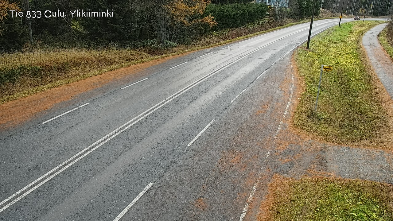 Kelikamerat Kuva Tie 833 Oulu, Vesala, Oulu, Pohjois-Pohjanmaa