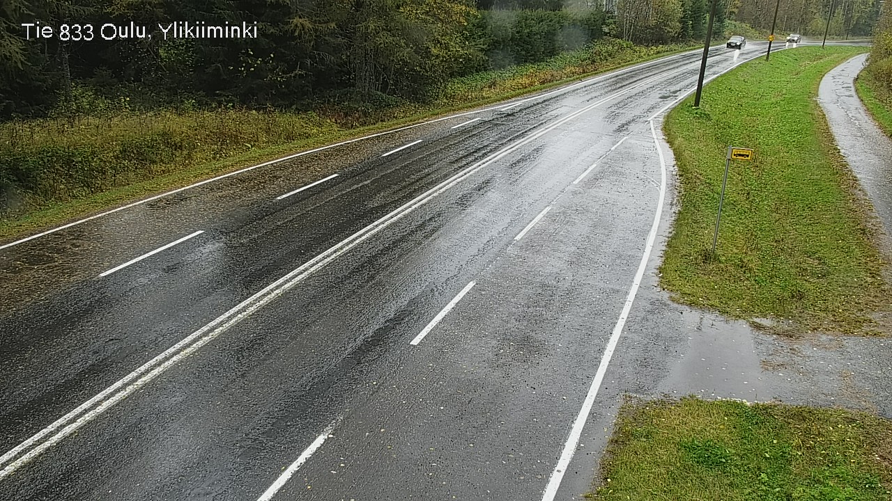 Weather Camera Image Väg  833 Oulu, Vesala, Oulu, Pohjois-Pohjanmaa
