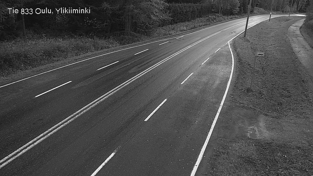 Kelikamerat Kuva Tie 833 Oulu, Vesala, Oulu, Pohjois-Pohjanmaa