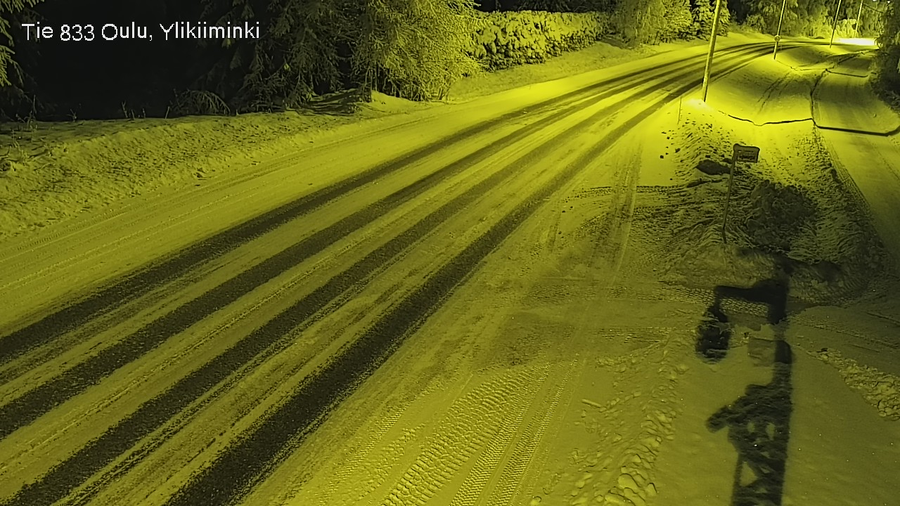 Kelikamerat Kuva Tie 833 Oulu, Vesala, Oulu, Pohjois-Pohjanmaa