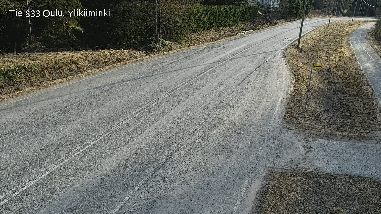 Kelikamerat Kuva Tie 833 Oulu, Vesala, Oulu, Pohjois-Pohjanmaa