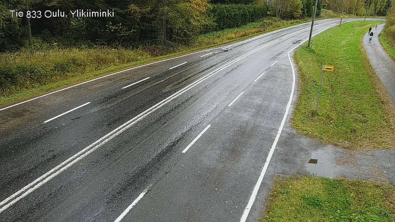 Kelikamerat Kuva Tie 833 Oulu, Vesala, Oulu, Pohjois-Pohjanmaa