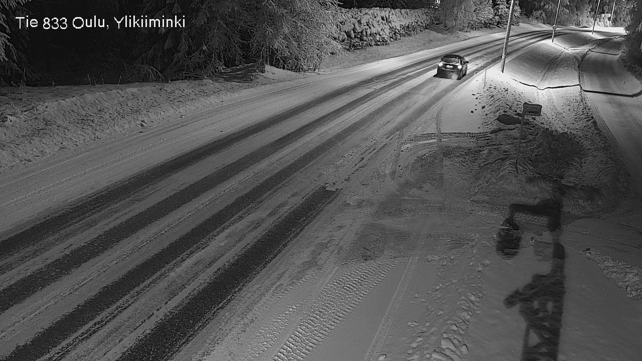 Kelikamerat Kuva Tie 833 Oulu, Vesala, Oulu, Pohjois-Pohjanmaa