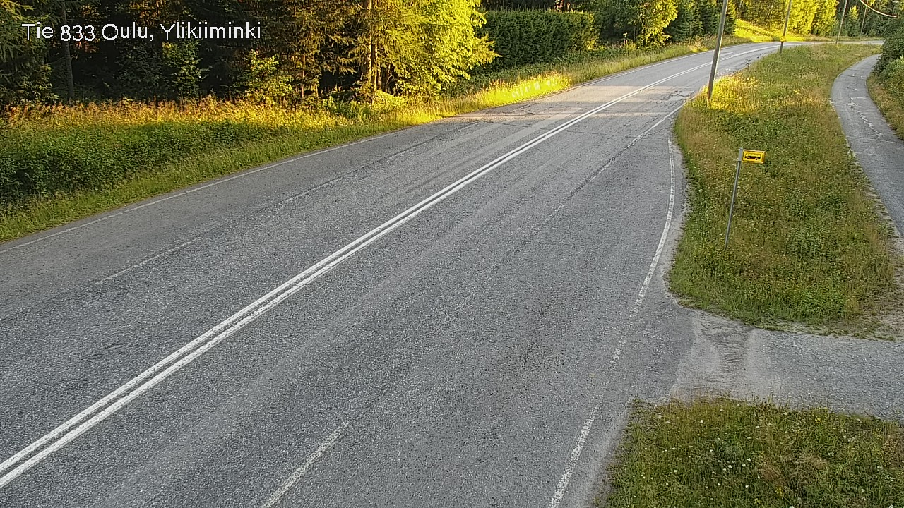 Kelikamerat Kuva Tie 833 Oulu, Vesala, Oulu, Pohjois-Pohjanmaa