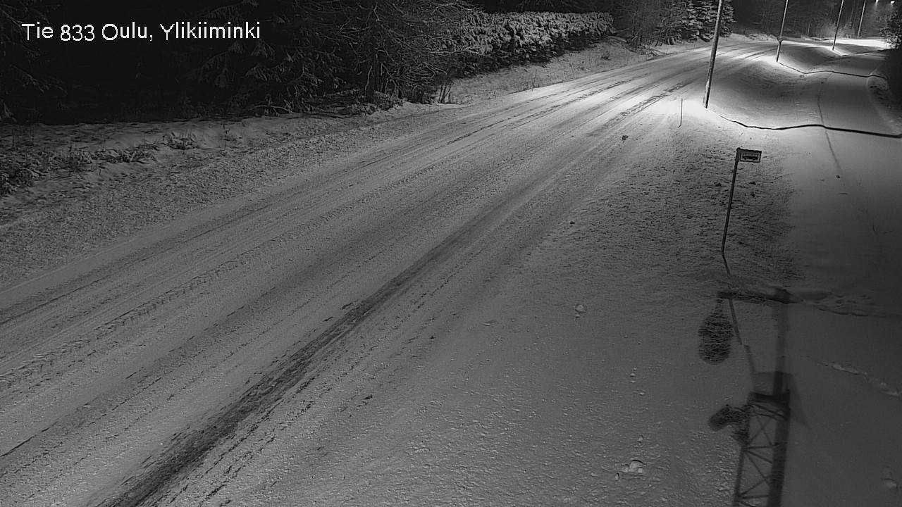 Kelikamerat Kuva Tie 833 Oulu, Vesala, Oulu, Pohjois-Pohjanmaa