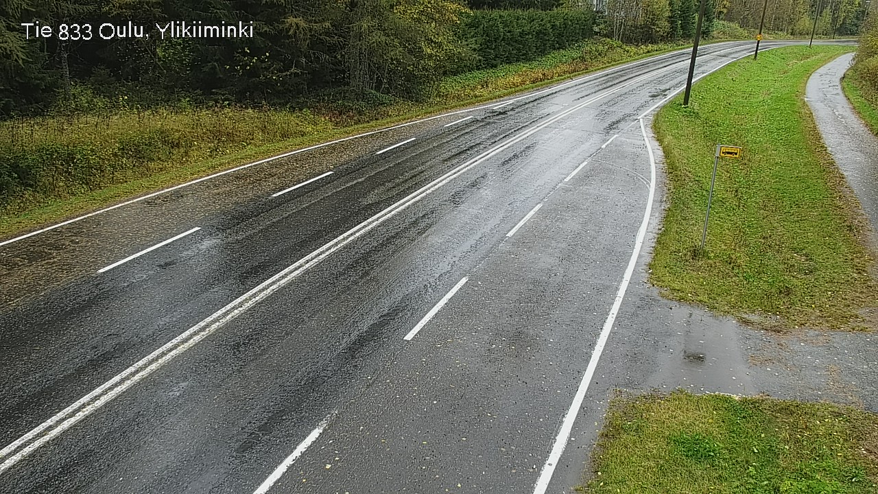 Weather Camera Image Väg  833 Oulu, Vesala, Oulu, Pohjois-Pohjanmaa