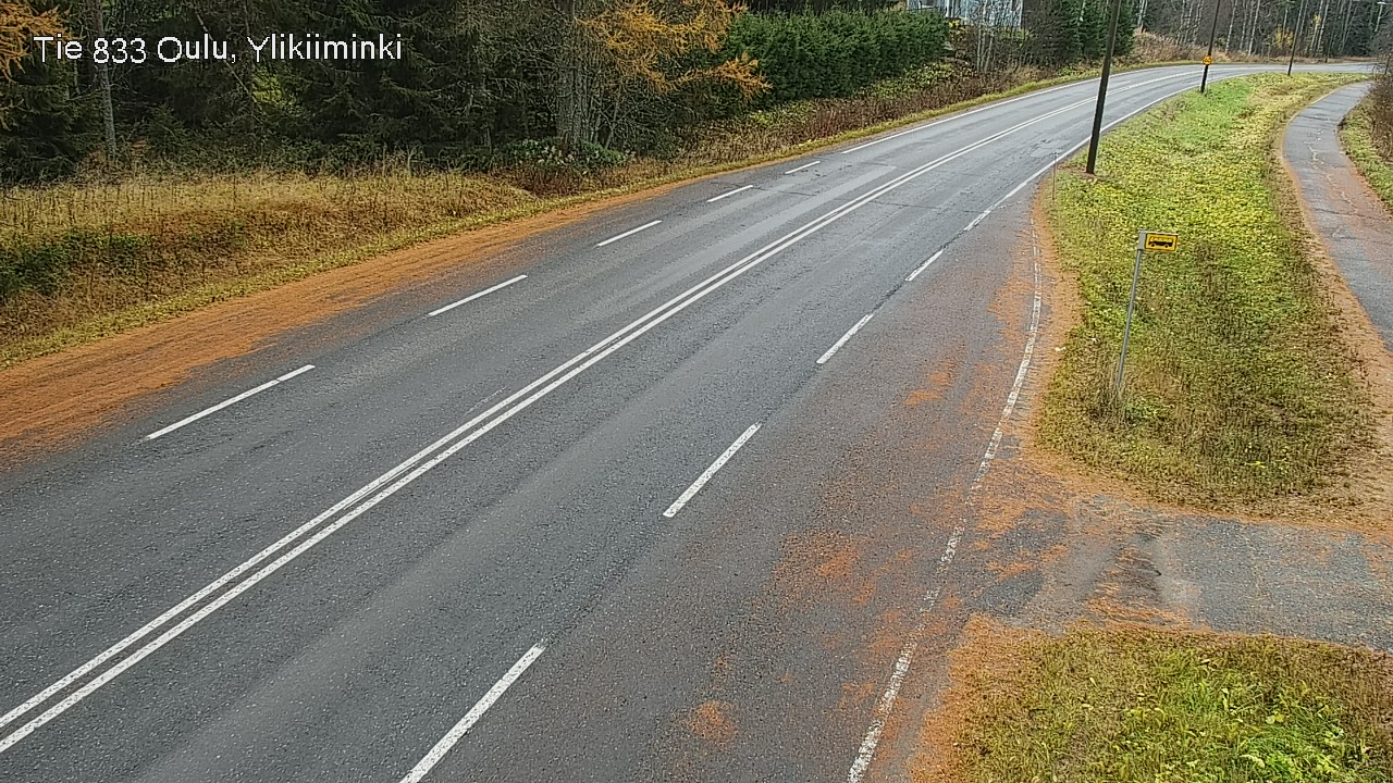 Kelikamerat Kuva Tie 833 Oulu, Vesala, Oulu, Pohjois-Pohjanmaa