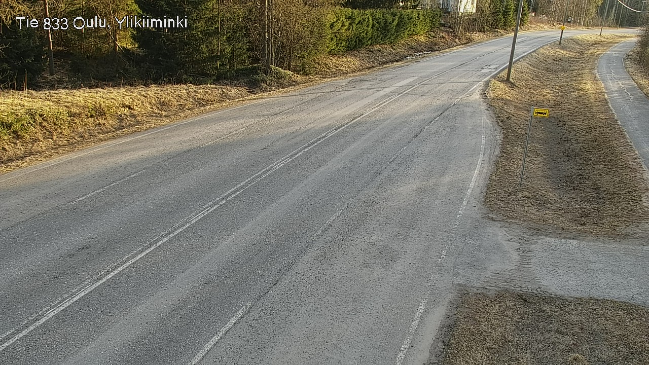 Kelikamerat Kuva Tie 833 Oulu, Vesala, Oulu, Pohjois-Pohjanmaa