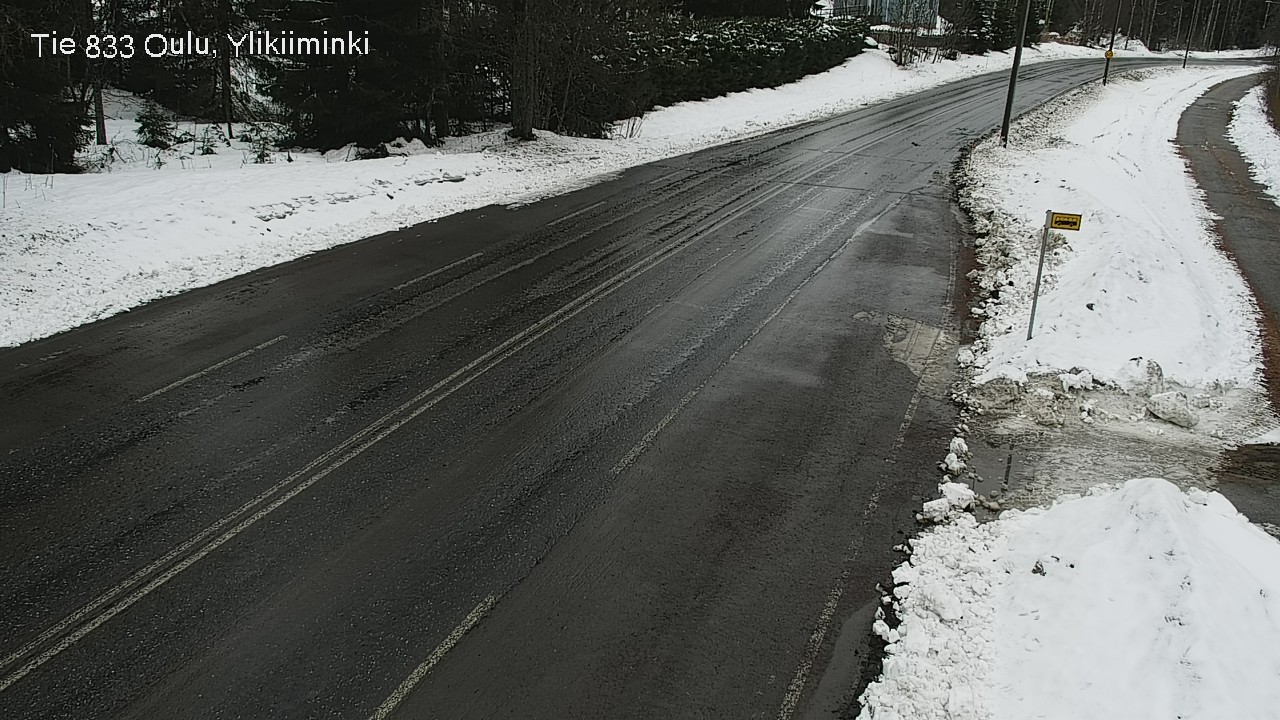 Kelikamerat Kuva Tie 833 Oulu, Vesala, Oulu, Pohjois-Pohjanmaa