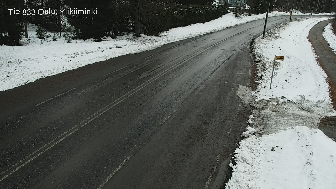 Kelikamerat Kuva Tie 833 Oulu, Vesala, Oulu, Pohjois-Pohjanmaa