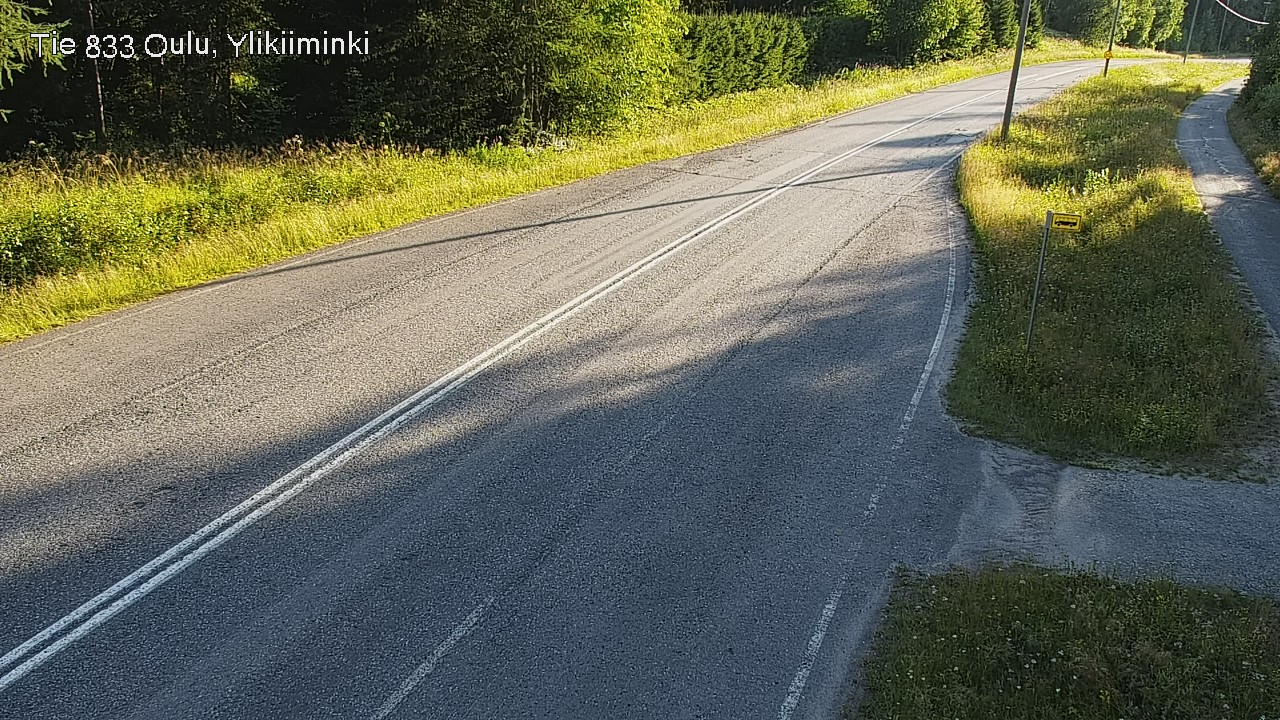 Kelikamerat Kuva Tie 833 Oulu, Vesala, Oulu, Pohjois-Pohjanmaa