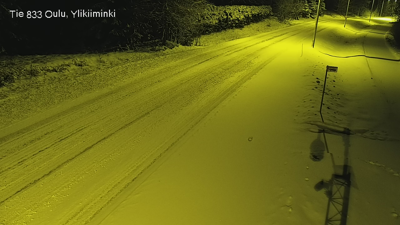 Kelikamerat Kuva Tie 833 Oulu, Vesala, Oulu, Pohjois-Pohjanmaa