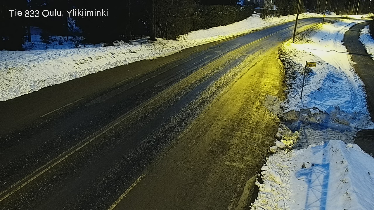 Kelikamerat Kuva Tie 833 Oulu, Vesala, Oulu, Pohjois-Pohjanmaa