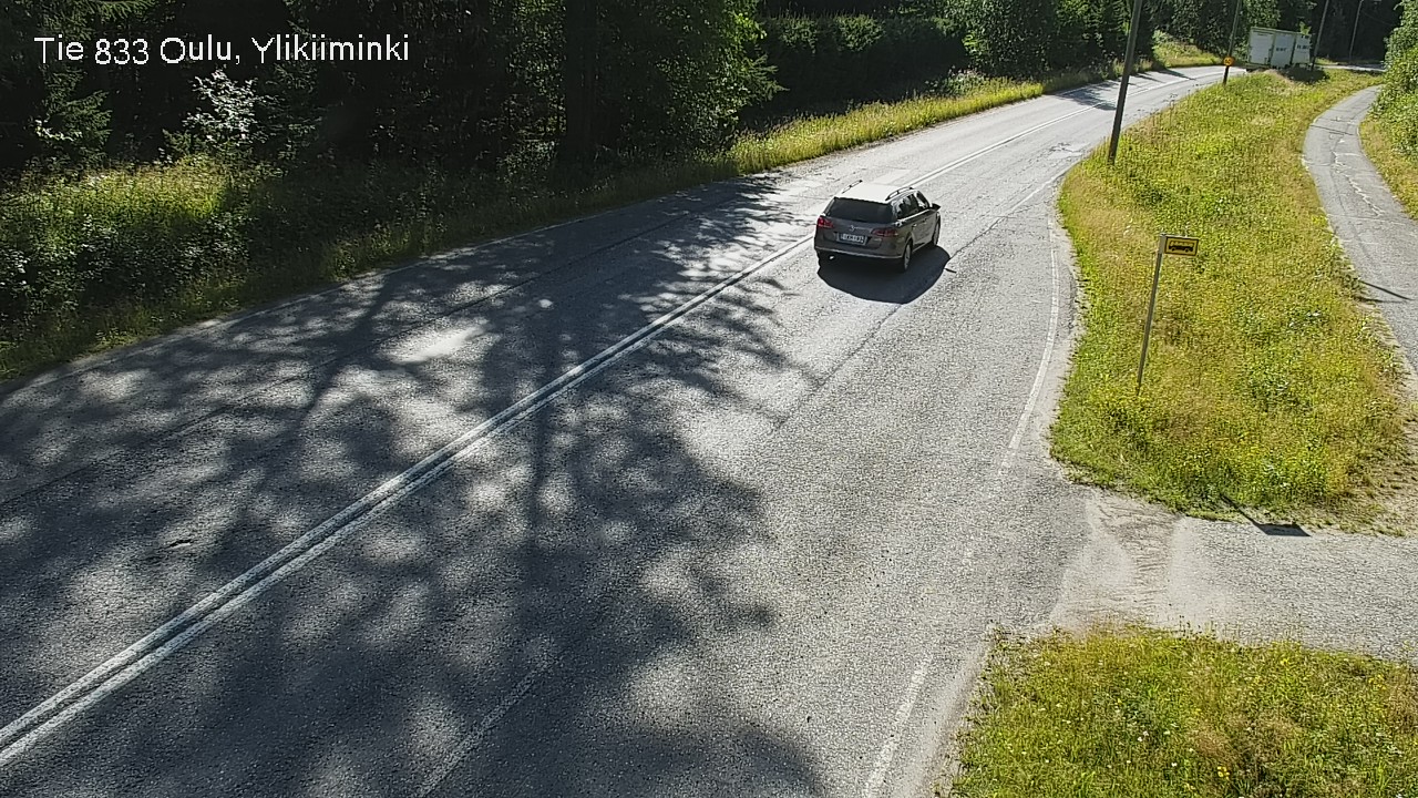 Kelikamerat Kuva Tie 833 Oulu, Vesala, Oulu, Pohjois-Pohjanmaa