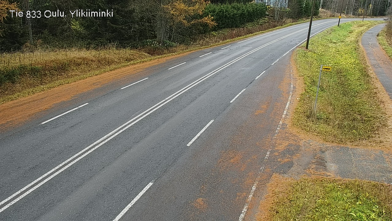 Kelikamerat Kuva Tie 833 Oulu, Vesala, Oulu, Pohjois-Pohjanmaa