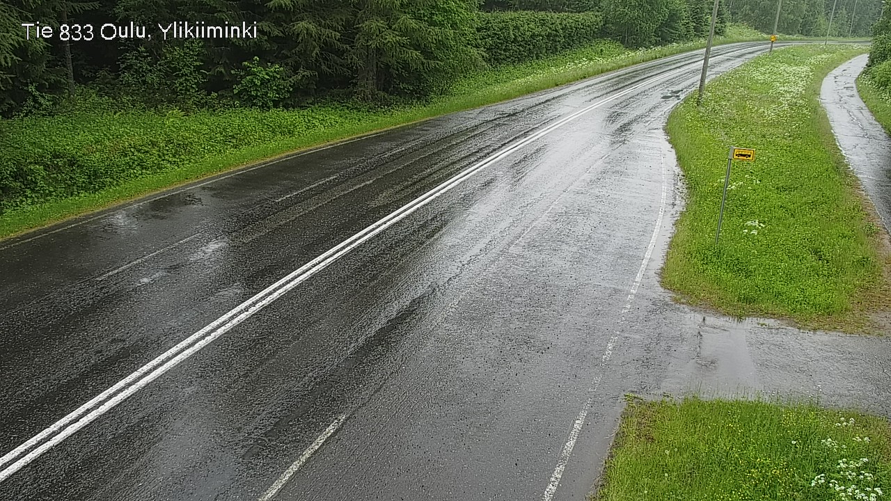 Kelikamerat Kuva Tie 833 Oulu, Vesala, Oulu, Pohjois-Pohjanmaa