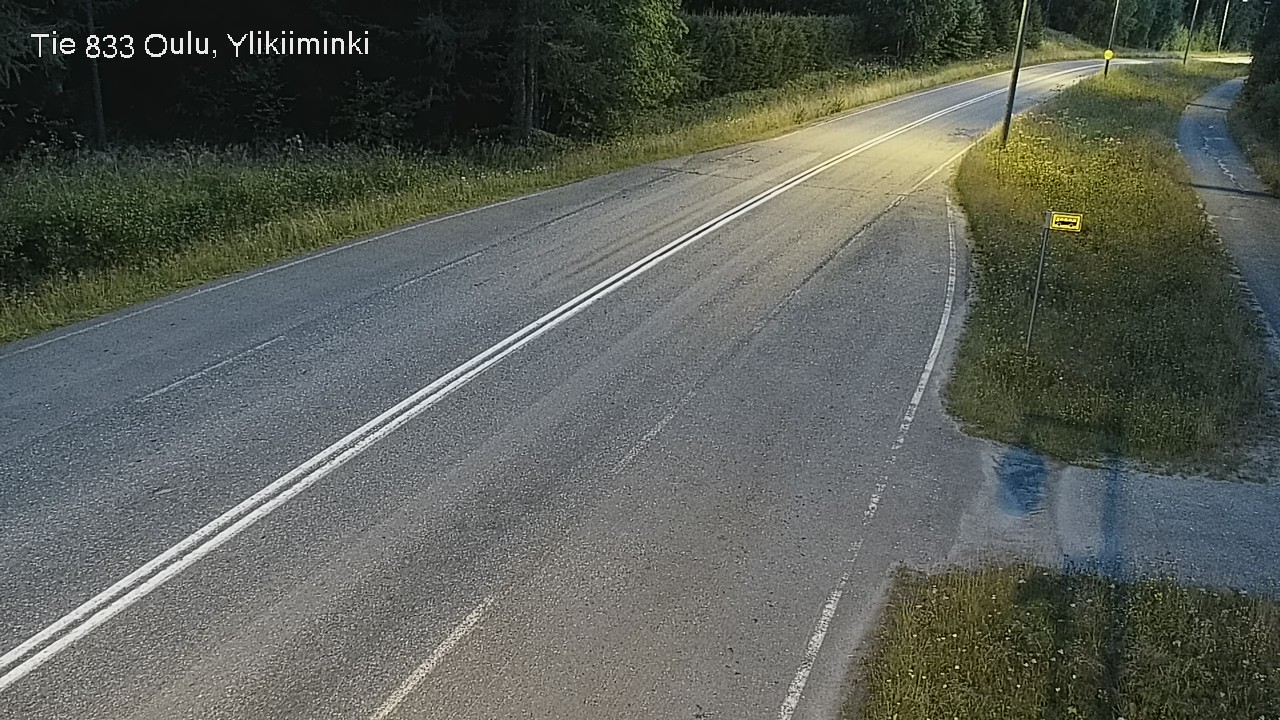 Kelikamerat Kuva Tie 833 Oulu, Vesala, Oulu, Pohjois-Pohjanmaa