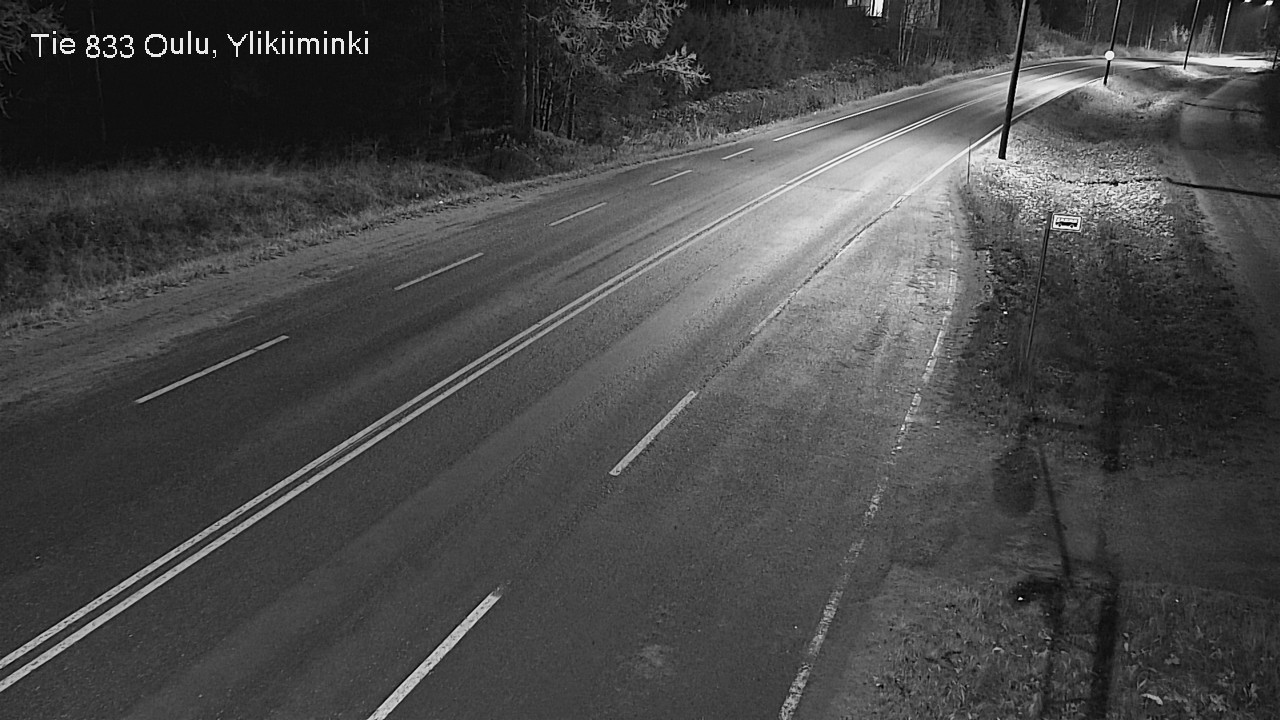 Kelikamerat Kuva Tie 833 Oulu, Vesala, Oulu, Pohjois-Pohjanmaa