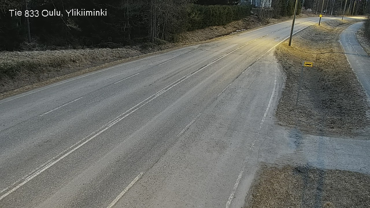 Kelikamerat Kuva Tie 833 Oulu, Vesala, Oulu, Pohjois-Pohjanmaa