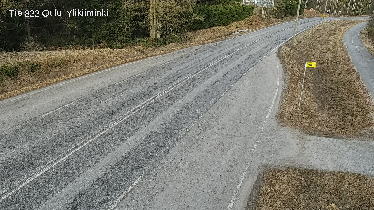 Kelikamerat Kuva Tie 833 Oulu, Vesala, Oulu, Pohjois-Pohjanmaa