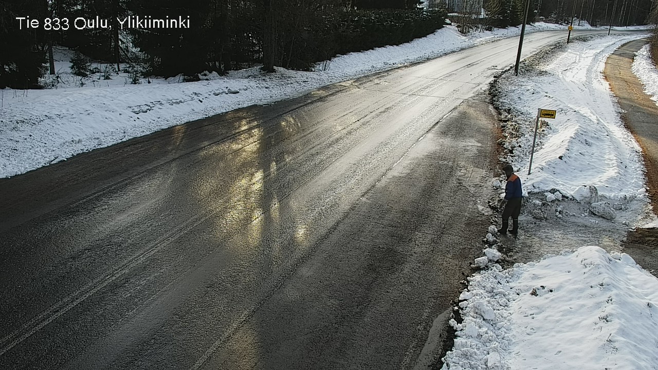 Kelikamerat Kuva Tie 833 Oulu, Vesala, Oulu, Pohjois-Pohjanmaa