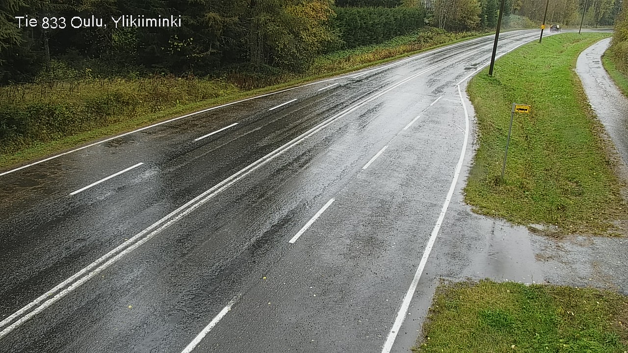 Weather Camera Image Road  833 Oulu, Vesala, Oulu, Pohjois-Pohjanmaa