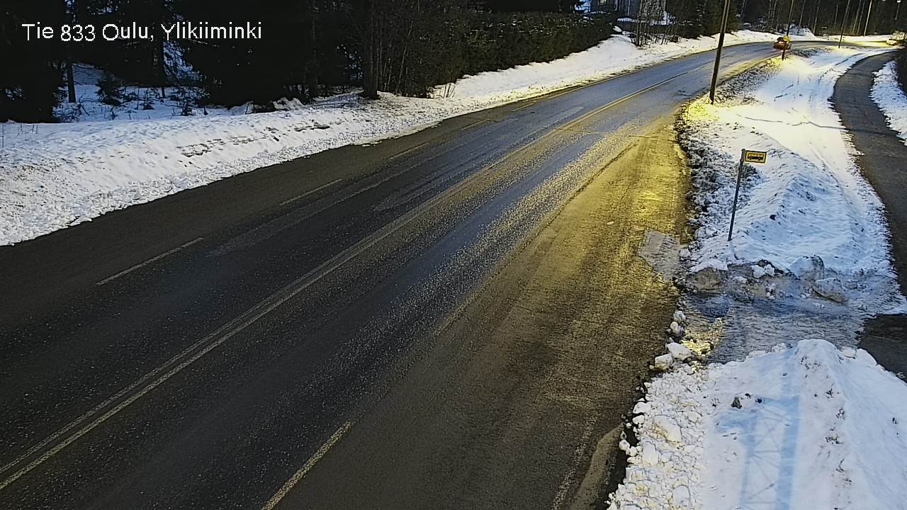 Kelikamerat Kuva Tie 833 Oulu, Vesala, Oulu, Pohjois-Pohjanmaa