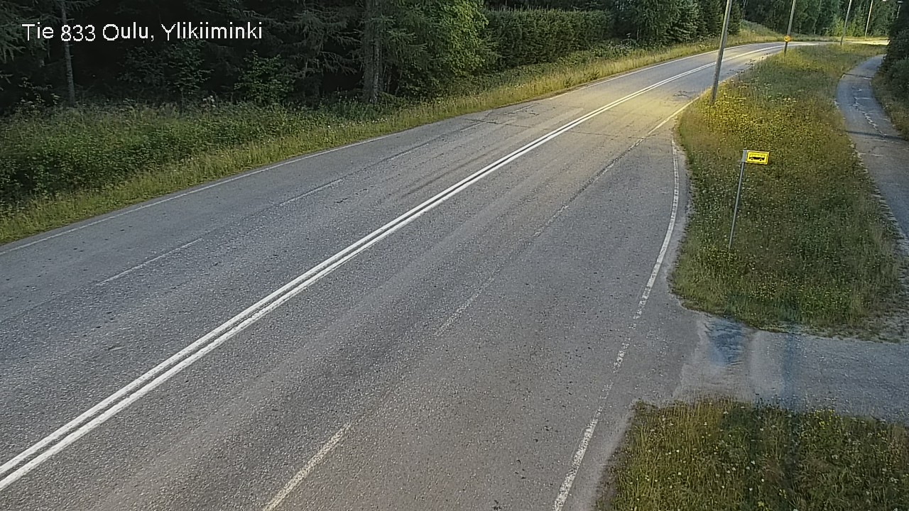 Kelikamerat Kuva Tie 833 Oulu, Vesala, Oulu, Pohjois-Pohjanmaa