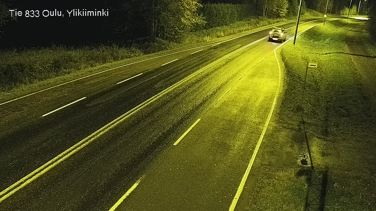 Kelikamerat Kuva Tie 833 Oulu, Vesala, Oulu, Pohjois-Pohjanmaa