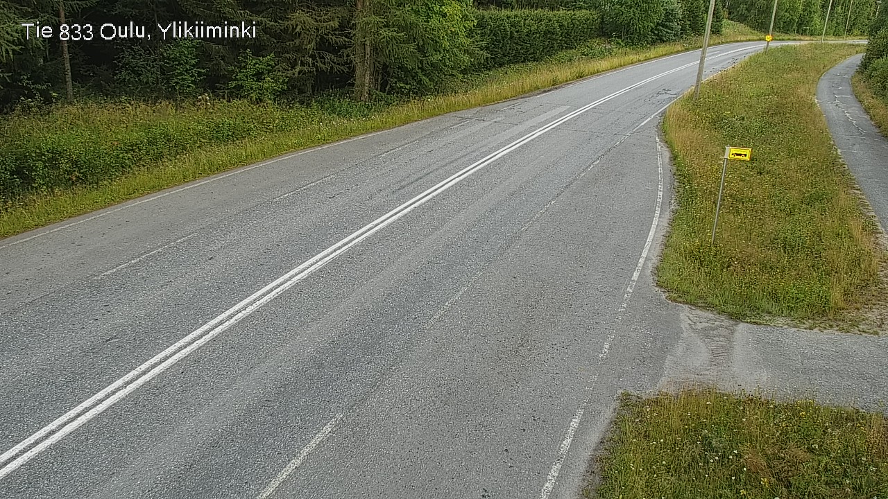 Kelikamerat Kuva Tie 833 Oulu, Vesala, Oulu, Pohjois-Pohjanmaa