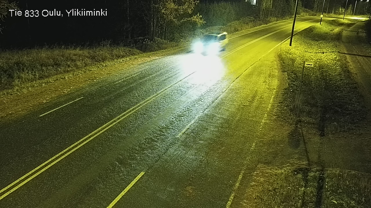 Kelikamerat Kuva Tie 833 Oulu, Vesala, Oulu, Pohjois-Pohjanmaa