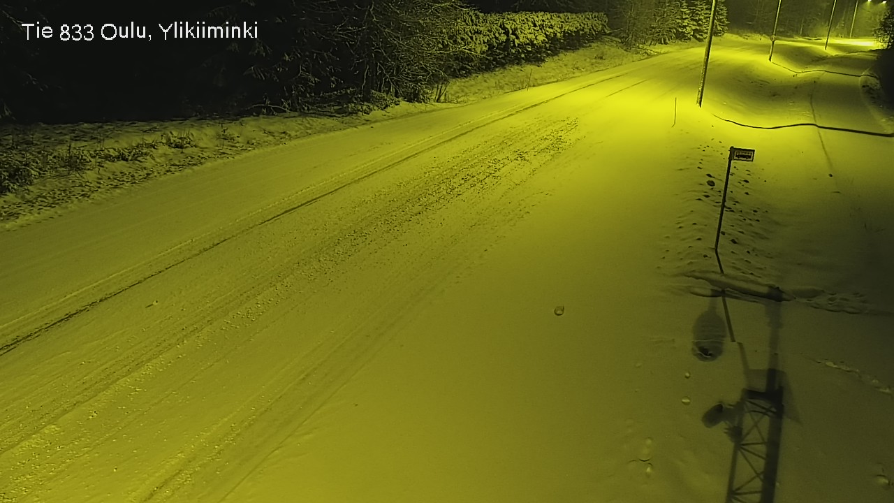 Kelikamerat Kuva Tie 833 Oulu, Vesala, Oulu, Pohjois-Pohjanmaa