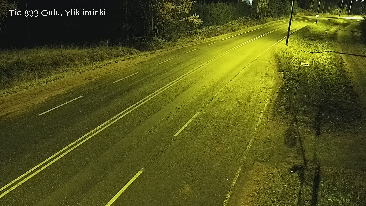 Kelikamerat Kuva Tie 833 Oulu, Vesala, Oulu, Pohjois-Pohjanmaa