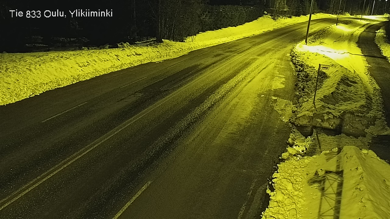 Kelikamerat Kuva Tie 833 Oulu, Vesala, Oulu, Pohjois-Pohjanmaa