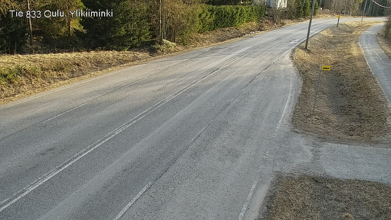 Kelikamerat Kuva Tie 833 Oulu, Vesala, Oulu, Pohjois-Pohjanmaa