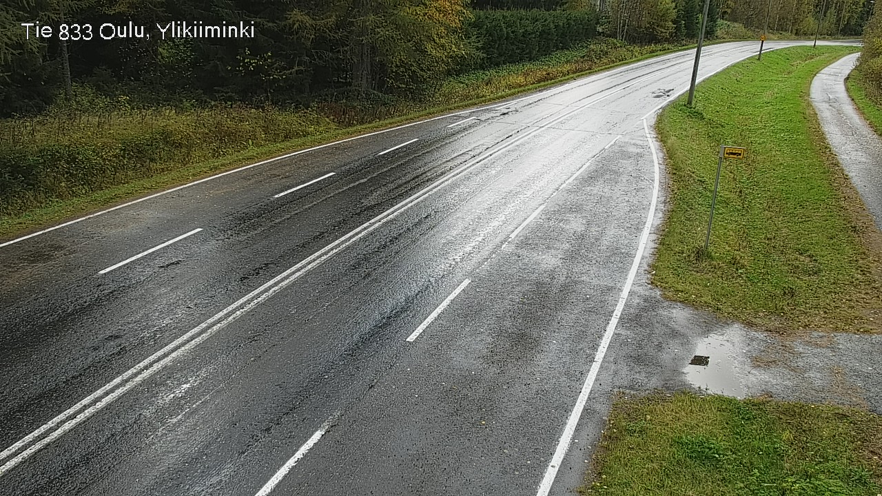 Kelikamerat Kuva Tie 833 Oulu, Vesala, Oulu, Pohjois-Pohjanmaa