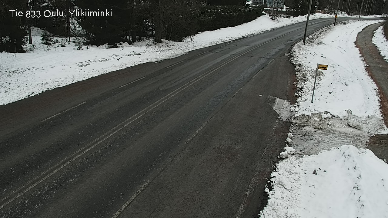 Kelikamerat Kuva Tie 833 Oulu, Vesala, Oulu, Pohjois-Pohjanmaa