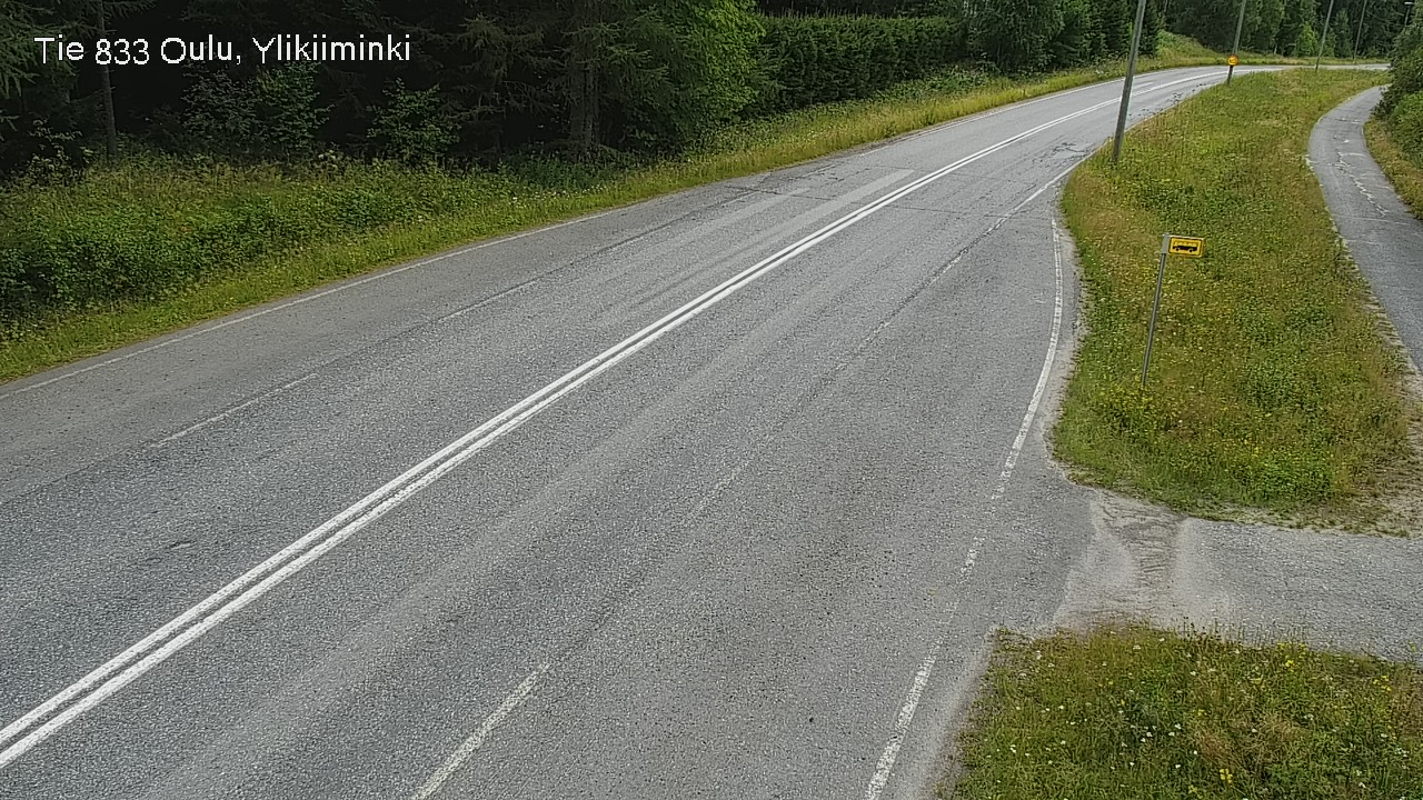 Kelikamerat Kuva Tie 833 Oulu, Vesala, Oulu, Pohjois-Pohjanmaa