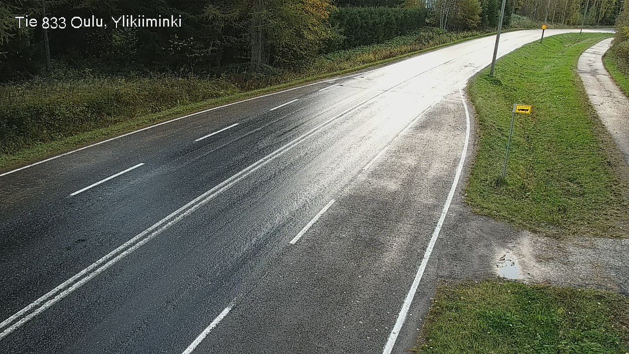 Kelikamerat Kuva Tie 833 Oulu, Vesala, Oulu, Pohjois-Pohjanmaa